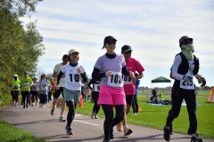 ３３人が十勝川周辺快走　帯広ランナーズ４０周年記念大会「マラソンを楽しむ会」