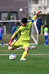 【１回戦・帯大谷―札幌山の手】正確なキックで前線にボールを供給する帯大谷のＧＫ三好空