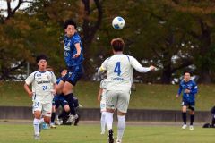 全国社会人サッカー１回戦・北海道十勝スカイアース―南葛ＳＣ（金野和彦撮影）