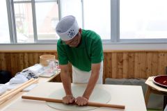 新そばの風味を堪能　池田で「祭り」 2