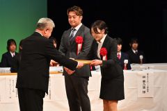 帯広市スポーツ賞・スポーツ奨励賞表彰式
