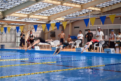 幼児から一般まで多くの人が参加した本別町民水泳大会