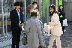 特殊詐欺の被害防止を訴えた街頭啓発