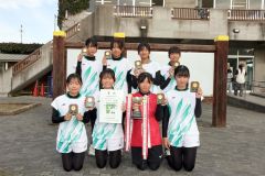 女子団体戦で１１年ぶり２度目の頂点に立った音更