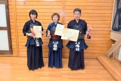 小須田、嶋村、福田が大舞台に闘志 ねんりんピック剣道競技に道代表として参戦