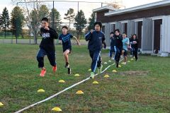 地域移行への実証事業がスタートした浦幌中学校の陸上部