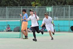 タケシマスポーツＡが男女優勝　全十勝加盟団体対抗ソフトテニス 10