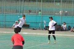 タケシマスポーツＡが男女優勝　全十勝加盟団体対抗ソフトテニス 5