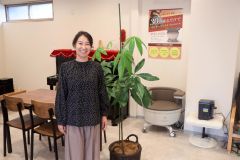 「着物と好きな犬とカフェを組み合わせてくつろげる場所を作りたい」と話す加藤さん
