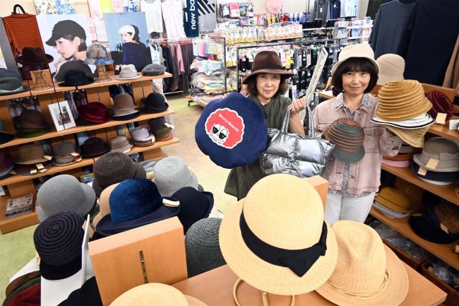 岡山の「石田製帽」が今年も更別で期間限定出店　３１日まで