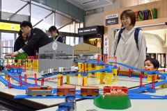 帯広駅１２０周年イベント（金野和彦撮影）