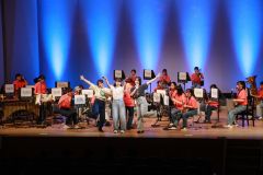 3年連続全道出場の実力披露 大樹中吹奏楽部が定演