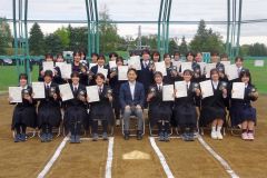 優秀選手賞・奨励賞受賞の選手ら