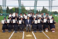 中高生28人を表彰 十勝ソフトボール協会