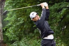 最終日に順位を上げ、12位に入った植竹勇太(大賀章好撮影)