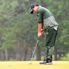 国内メジャーを初制覇した片岡尚之(大賀章好撮影)
