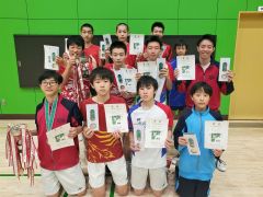 男子個人戦の上位入賞者