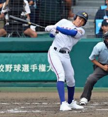 今夏の甲子園に出場した能戸輝夢（チーム提供）