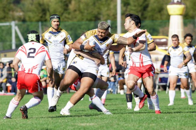 魅力周知に手応え　１３人制ラグビー国際親善試合　関係者は来年の開催にも意欲
