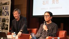 トークセッションに登場した石川社長（右）と小林社長