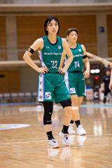 今季移籍した日立ハイテククーガーズでプレーする幕別町出身の河村美侑（（Ｃ）ｃｏｕｇａｒｓ）