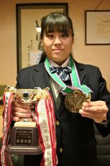 花で感謝届ける 音更高3年の辻本さん、フラワーアレンジ全国大会へ