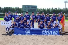 中学軟式野球のおんおーるベースボールク初V 来年3月の全日本少年春季大会出場へ