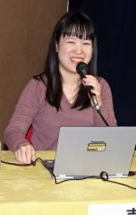 講演する吉川さん