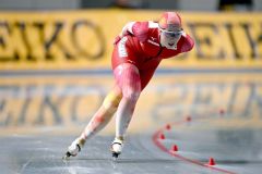 【女子3000メートル】4分6秒88のタイムで優勝した堀川桃香(金野和彦撮影)