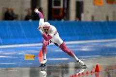 【男子500メートル】34秒83の好タイムで3位に入賞した村上右磨