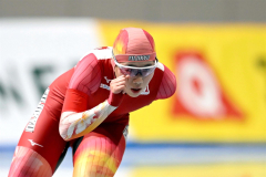 【女子5000メートル】7分6秒65のタイムで圧勝した堀川桃香(金野和彦撮影)
