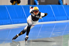 【女子1000メートル】1分14秒74で優勝を飾った高木美帆の滑り