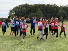 自分のペースで快走　鹿追で１時間リレーマラソン