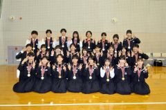 中学生の優秀選手４０人表彰　帯広バレーボール協会