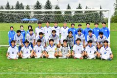 準優勝の帯柏葉。前列左から４人目が戸田穏主将