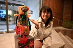 ハロウィン仕様に仮装した「雪んこ」