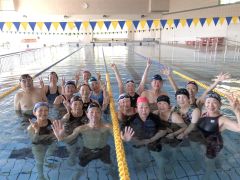 シニアが「美と健康!」をテーマに水泳楽しむ 音更