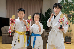 葵塾の遠山、鹿内、佐々木V 道フルコンタクトチャンピオンシップ