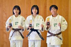 女子個人戦の各階級優勝者