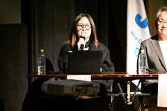 十勝の美食文化とまちづくりについて意見を述べる渋谷さん