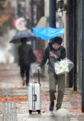 十勝管内、大荒れの連休スタート　強風吹き荒れＪＲ運休、停電も