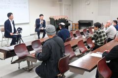 自民・今市議が初の市政報告　ユーチューブ公開収録 2