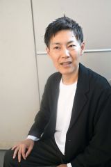 「積極的に発信を続け、誰もが行きやすい社会を作りたい」と講演会をＰＲする平山さん