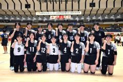 女子2回戦敗退の白樺学園