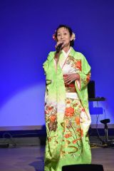 ヒップホップダンスからカラオケ、バンド演奏まで、さまざまな町民芸能が披露された