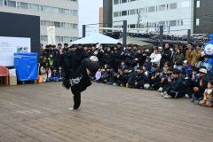 フリースタイルフットボーラー「KURO」さんによるパフォーマンス