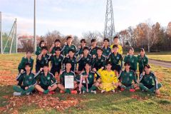 Ａブロック優勝の帯緑陽高