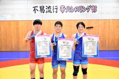 帯北高勢活躍　野口紗が全日本女子オープンＶ　国スポは野口佳が準優勝　レスリング