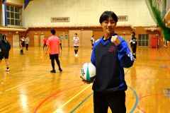 道代表に選ばれた越谷唯斗