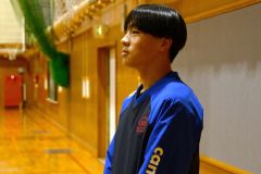 道代表に選ばれた越谷唯斗